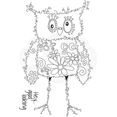 Creative Expressions Clear Stamps - Fuzzy Flowers Horace